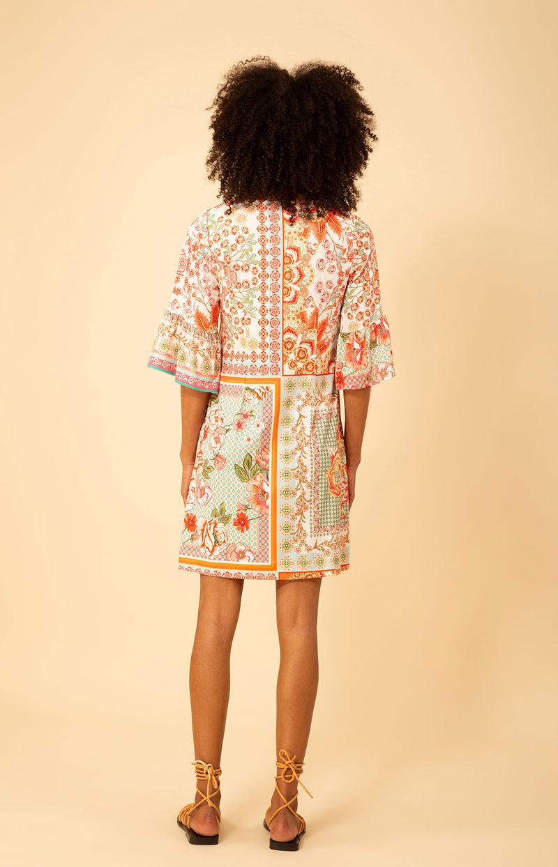Kaylani Jersey Dress, color_ivory