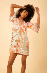 Kaylani Jersey Dress, color_ivory