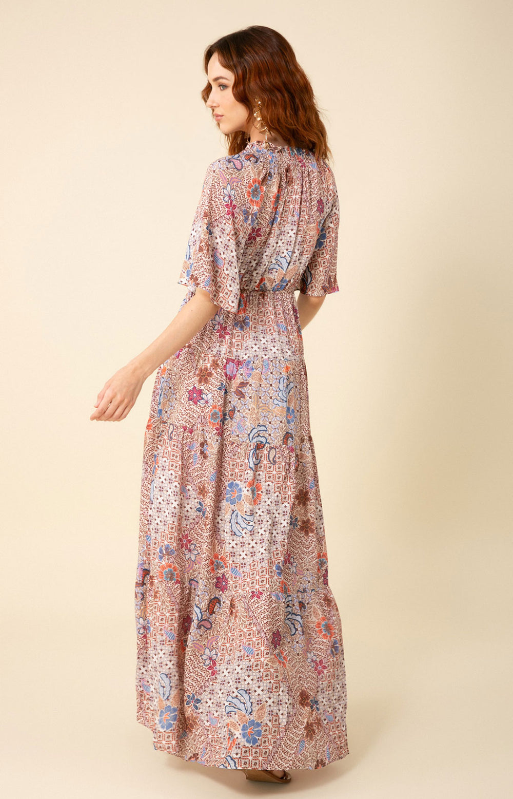 Lia Maxi Dress Pink / M