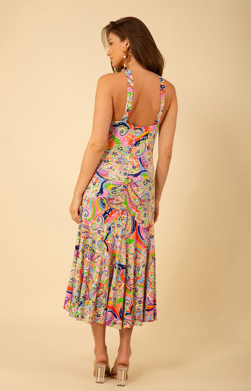 hale bob halter maxi dress Mckenna Halter Dress Pink / XL