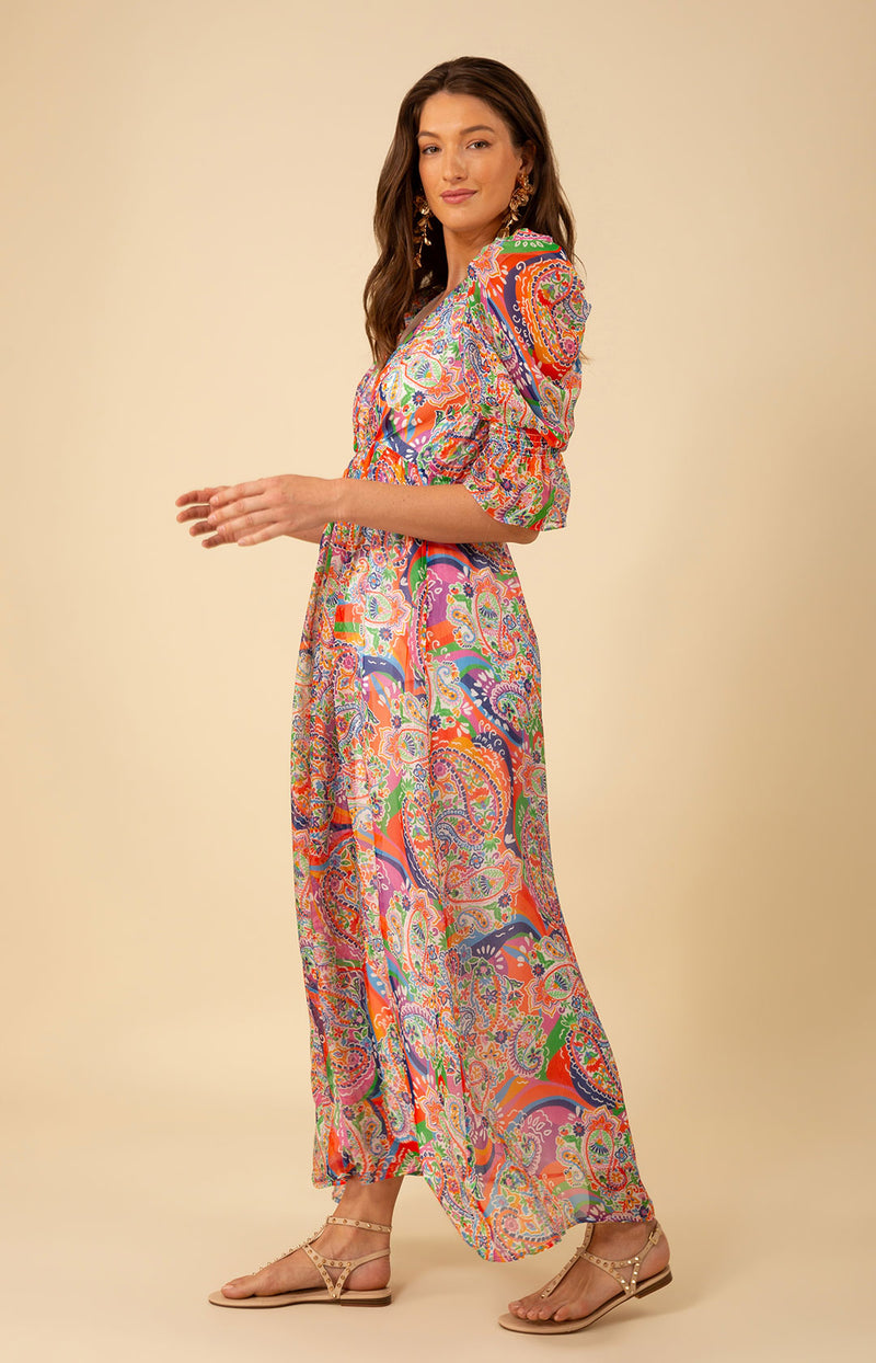 Ophelia Chiffon Maxi Dress Purple / Xs Ophelia Chiffon Maxi Dress Purple / Xs