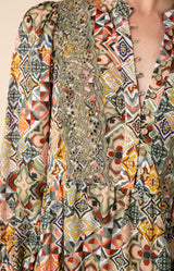 Amari Embroidered Dress, color_olive