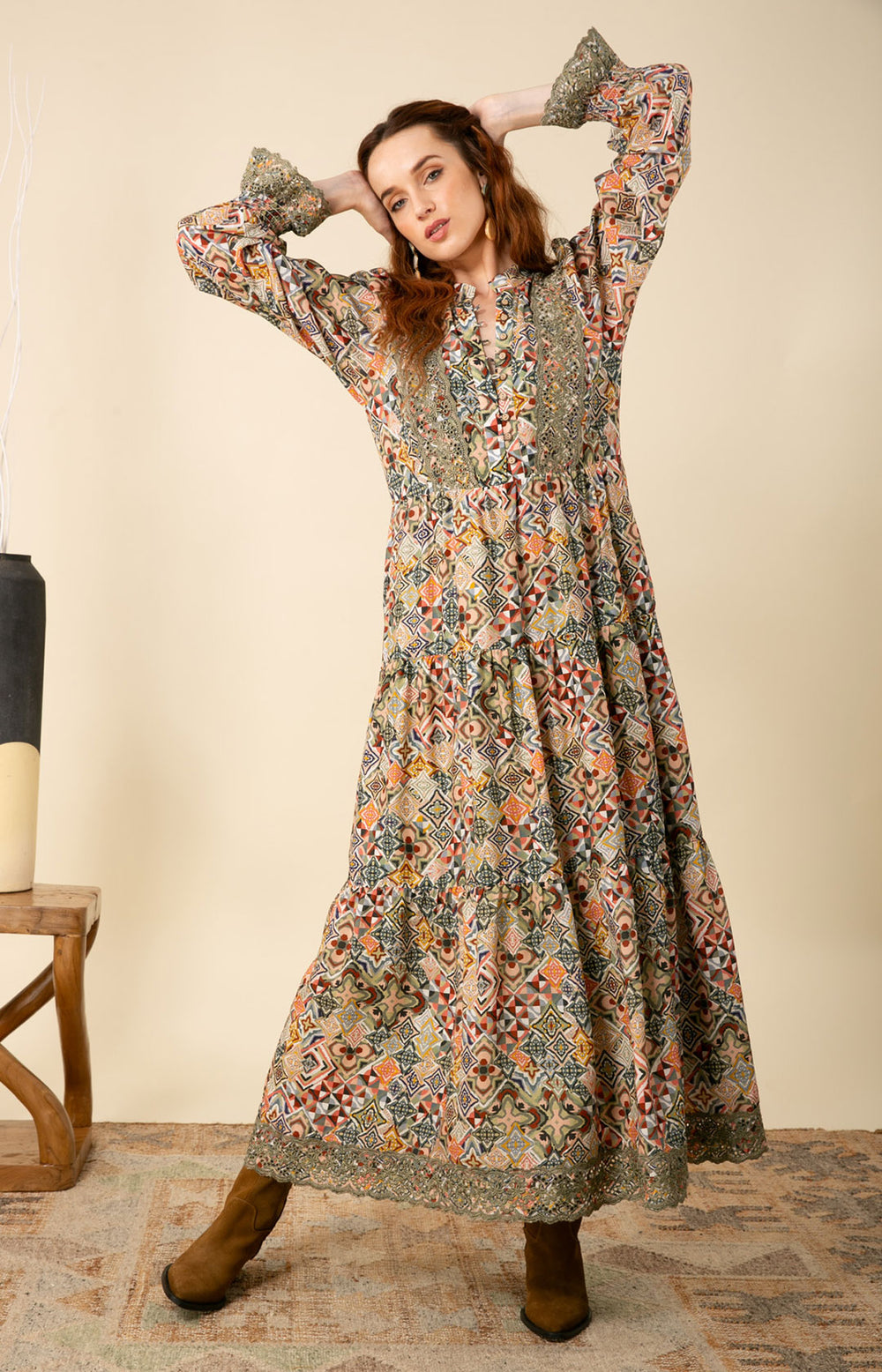 ANDMARY】Amari ribbon dress