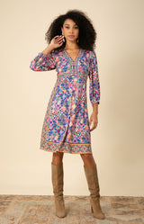 Gracelynn Jersey Dress Long, color_periwinkle