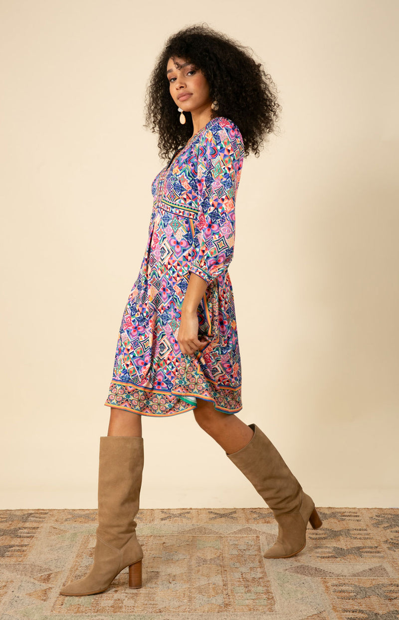 Gracelynn Jersey Dress Long Olive / S Gracelynn Jersey Dress Long Olive / S