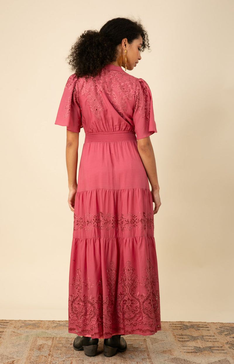 Mariah Embroidered Maxi Dress Mariah Embroidered Maxi Dress