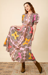 Elianna Linen Maxi Dress, color_pink