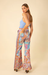 Michelle Flared Pant, color_blue