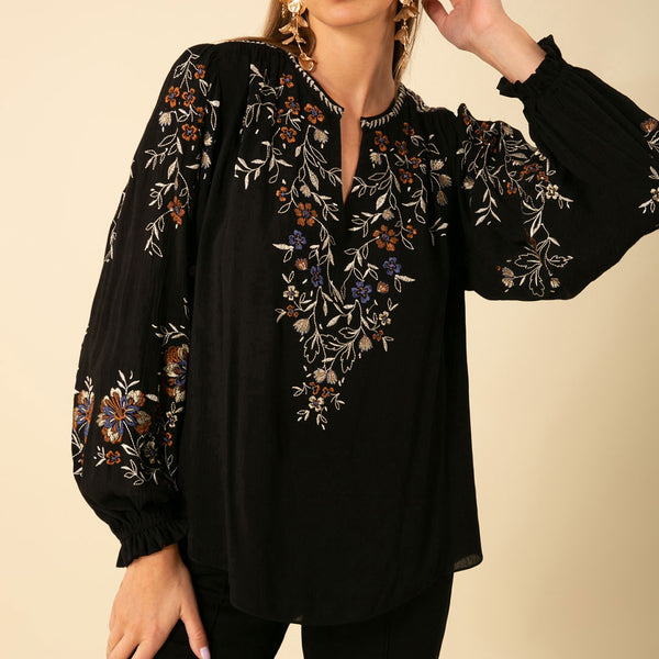 トップス Hella embroidery blouse embroidery blouse - Hella (ヘラ）公式通販サイト