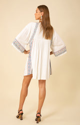 Camryn Embroidered Oversized Dress, color_ivory