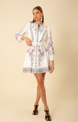 Melissa Embroidered Dress, color_ivory