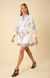 Melissa Embroidered Dress, color_ivory