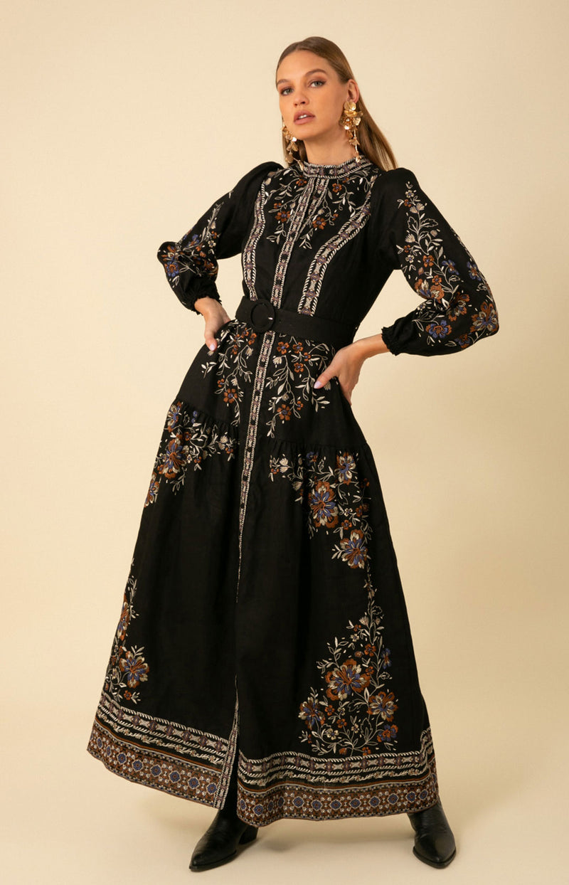 Melissa Embroidered Maxi Dress Melissa Embroidered Maxi Dress