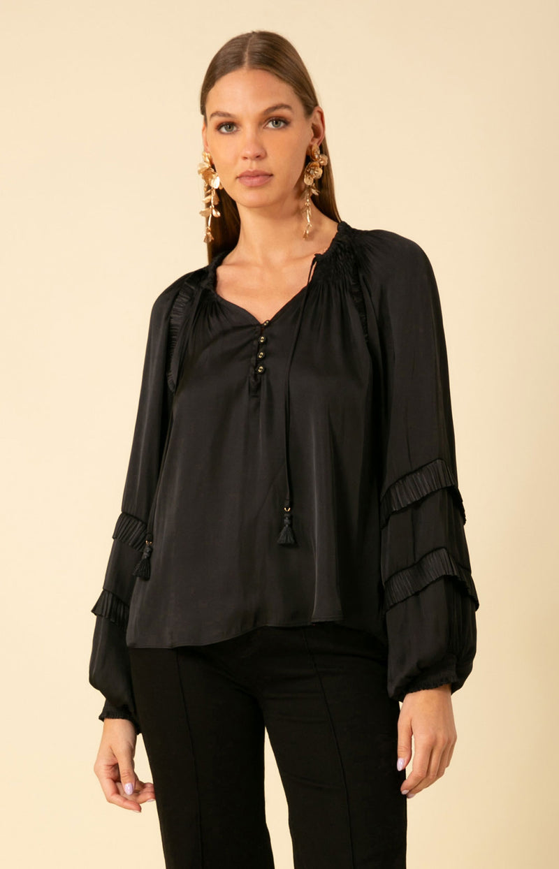 Demi Solid Top, color_black