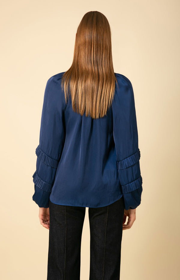 Demi Solid Top, color_blue