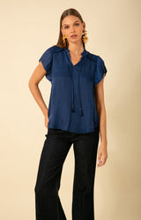 Aitana Solid Top, color_blue