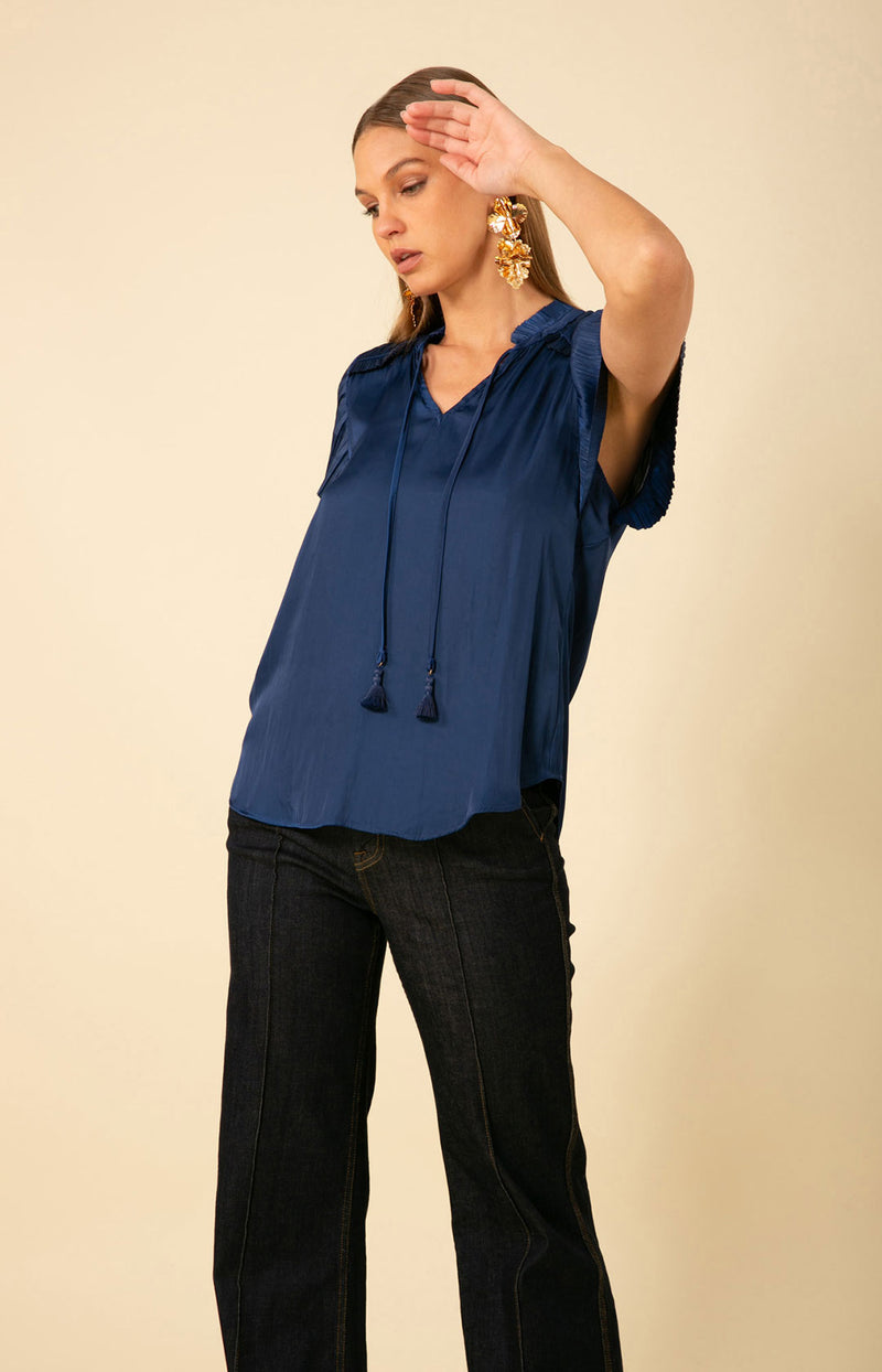 Aitana Solid Top, color_blue