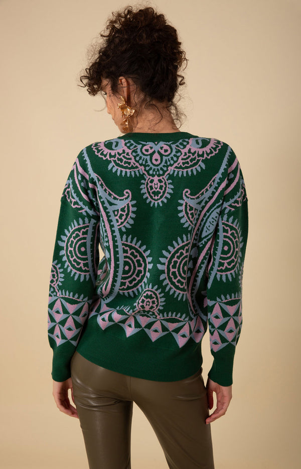 Gwendolyn Sweater, color_emerald