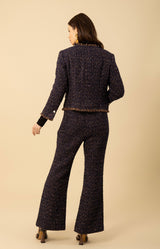 Malani Tweed Jacket, color_navy