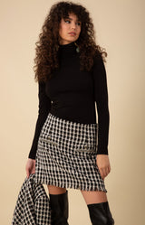 Paislee Tweed Skirt