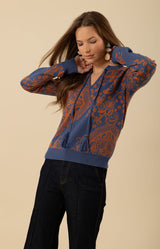 Makenzie Jaquard Sweater, color_blue