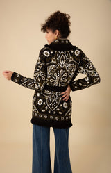 Cameron Jacquard Sweater, color_black