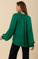 Sarai Solid Top, color_emerald