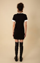 Bristol Ponte Dress, color_black