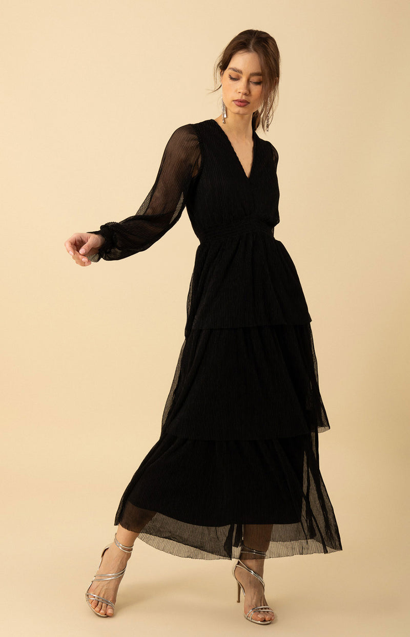 Bianca Maxi Dress, color_black