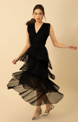 Adelina Dress, color_black