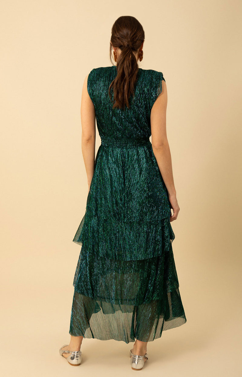 Adelina Dress Emerald / S Adelina Dress Emerald / S