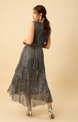 Adelina Dress, color_silver