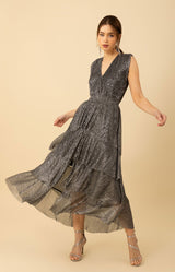 Adelina Dress, color_silver