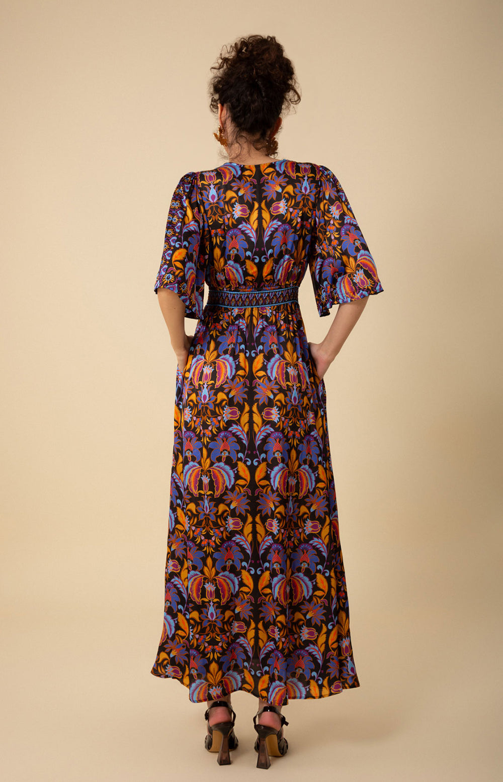 Felicity Charmeuse Maxi Dress Black / L Felicity Charmeuse Maxi Dress Black / L