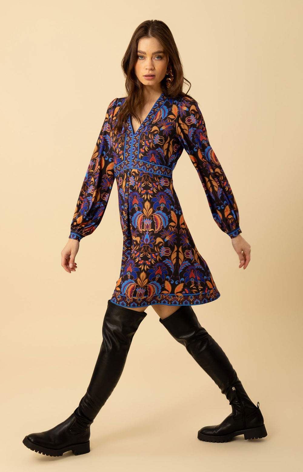 Helen Jersey Midi Dress