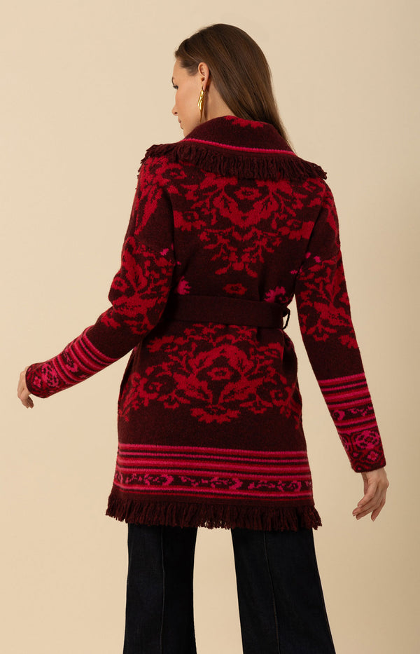 Bonnie Jacquard Sweater, color_fuchsia