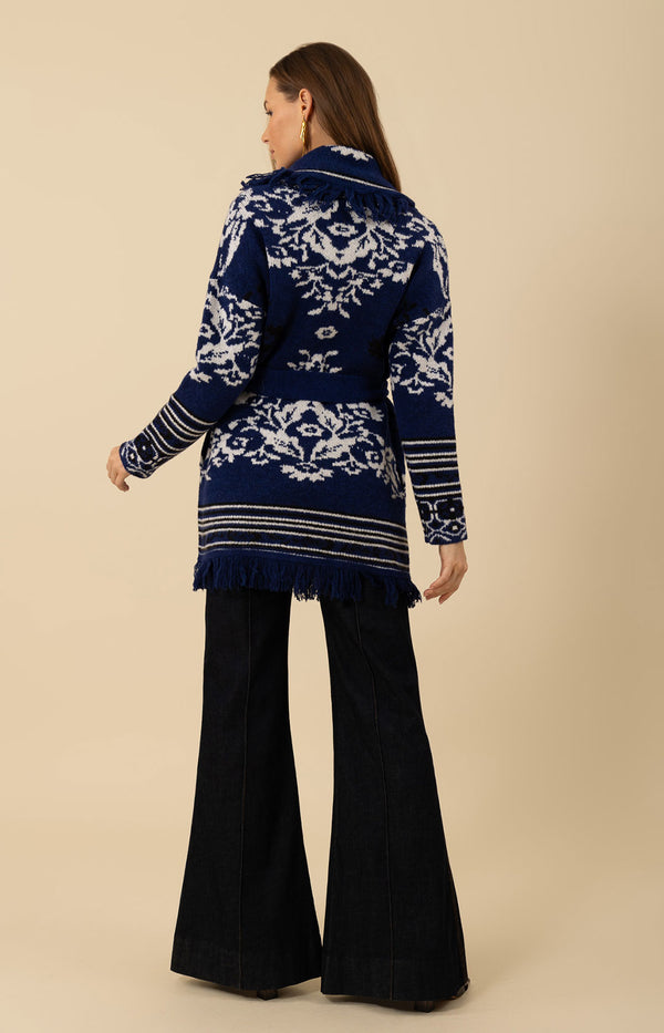 Bonnie Jacquard Sweater, color_navy