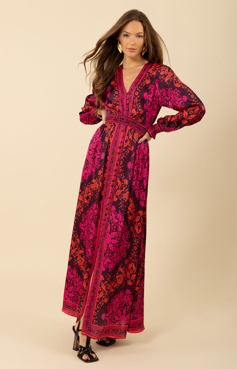 Sierra Maxi Dress, color_fuchsia