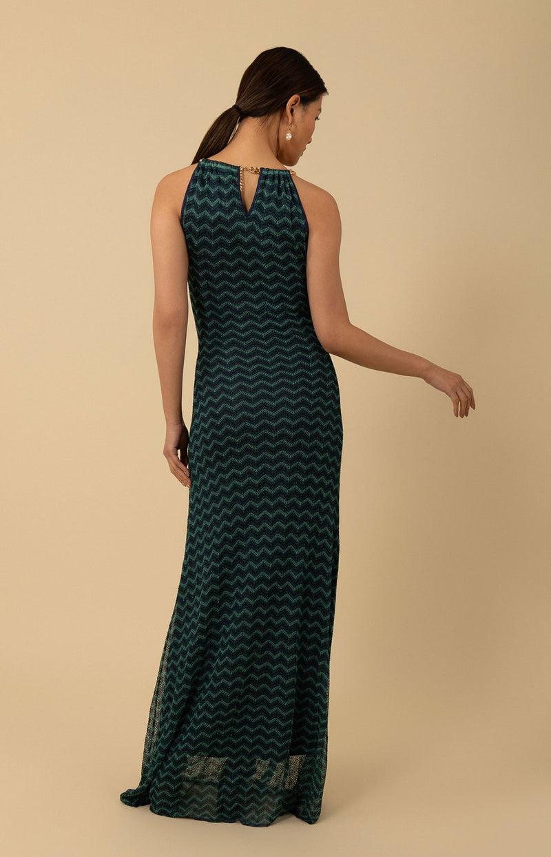 Lyra Halter Dress, color_navy