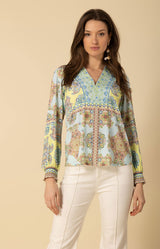 Ailani Jersey Top, color_turquoise