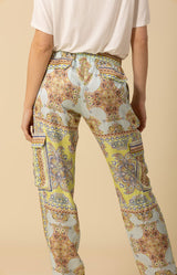 Katie Cargo Pants, color_turquoise