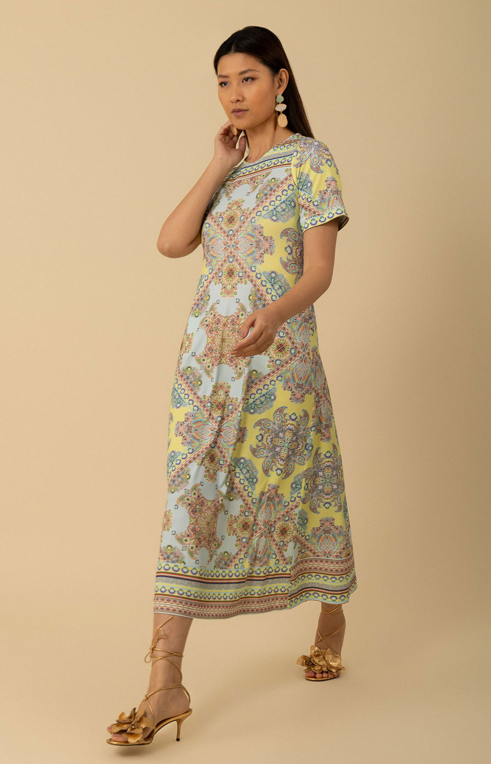 emberly maxi dress Emberly Maxi Jersey Dress Coral / S