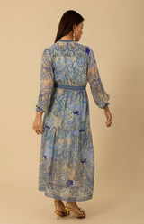 Shelby Chiffon Long Dress, color_blue