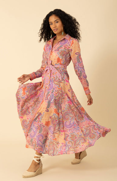 long sleeve blue long dress Audrey Dress Long Sleeve (Navy) XS