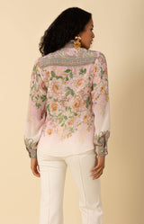 Hanna Silk Top, color_pink