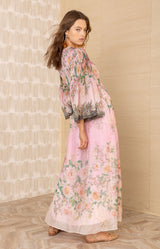 Alanna Chiffon Dress, color_pink