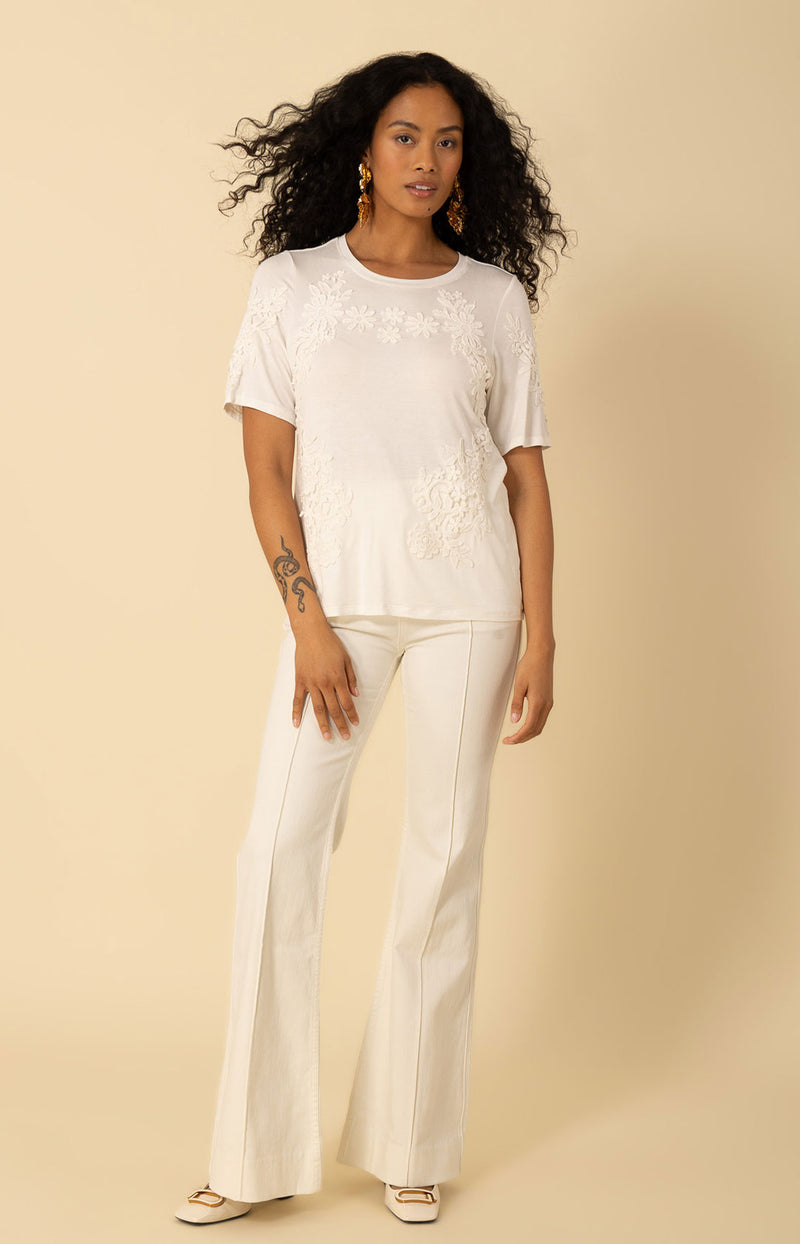 Itzel Top, color_ivory