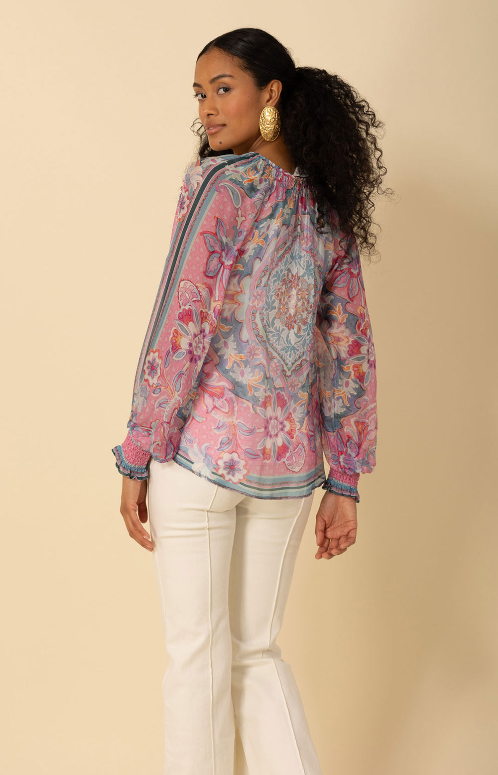 Michaela Chiffon Top