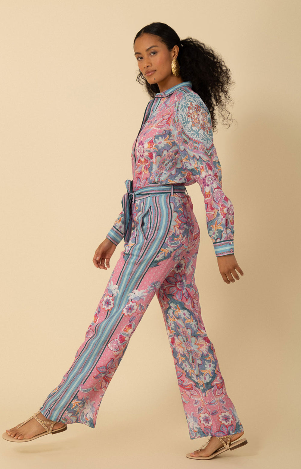 Fernanda Linen Pant display picture 2