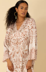 Nalani Charmeuse Caftan Dress